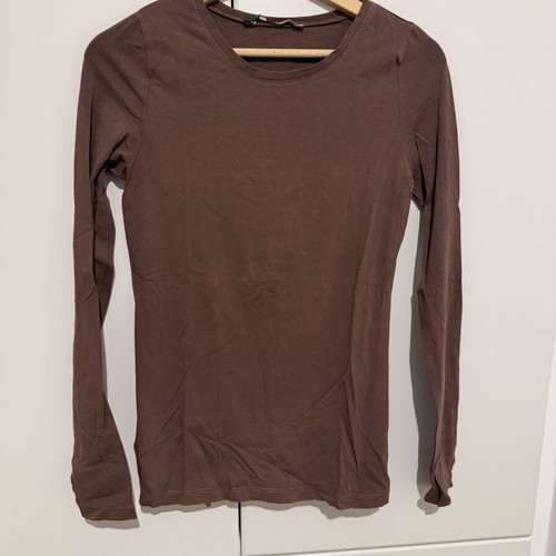 Stradivarius blouse size M used, brown