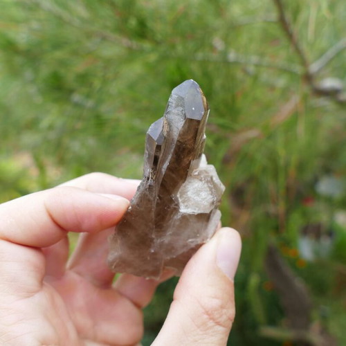Smoky quartz natural raw crystal from Madagascar new 81.3 g