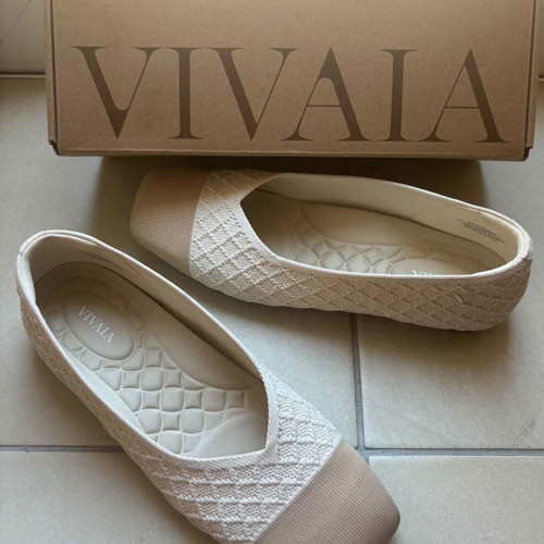 VIVAIA Margot Ballerinas size 39.5 beige like new