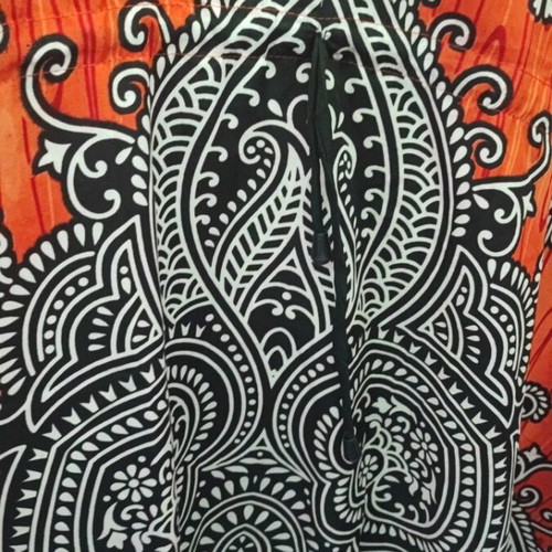 Rima Beachwear short kaftan 150cm, orange