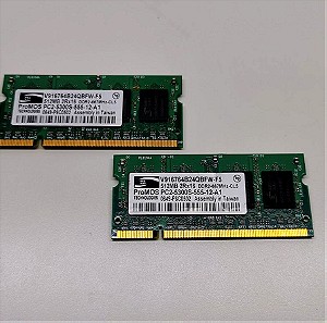 ProMOS V916764B24QBFW-F5 (512MB DDR2 PC2-5300S 667MHz SO DIMM 200-pin)