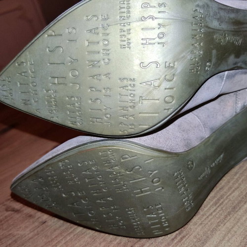 Hispanitas leather pumps beige-gold like new, size 36