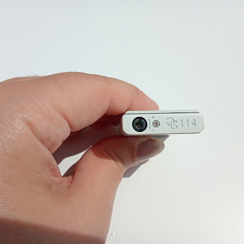 Davidoff collectible lighter white, like new