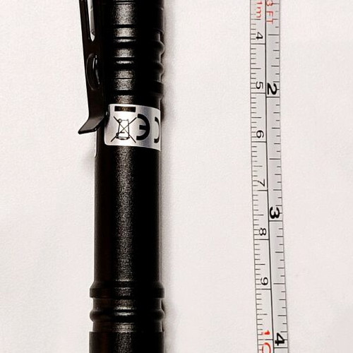 Tactical Flashlight metal body, new, IP55 dust and water resistant