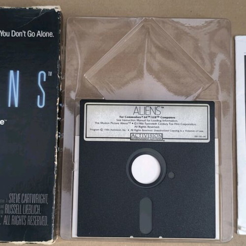 Aliens (Activision) Commodore Disk Big Box used