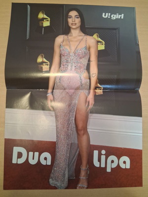 Αφίσα U!GIRL Dua Lipa BTS καινούργια