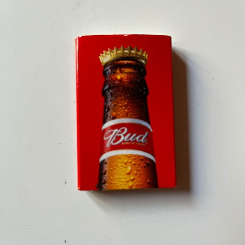 Bud Beer Matchbox used