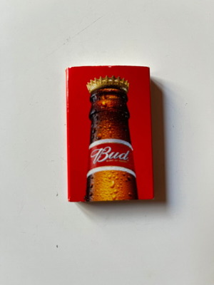 Bud Beer Matchbox used