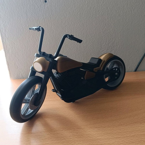 Harley Davidson motorcycle made with 3D printer new