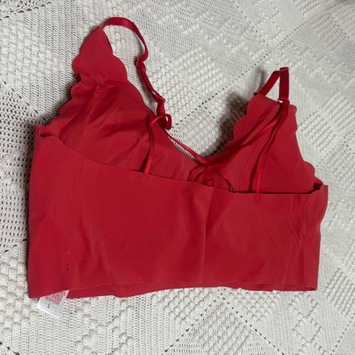 Bra/top M/L like new, red