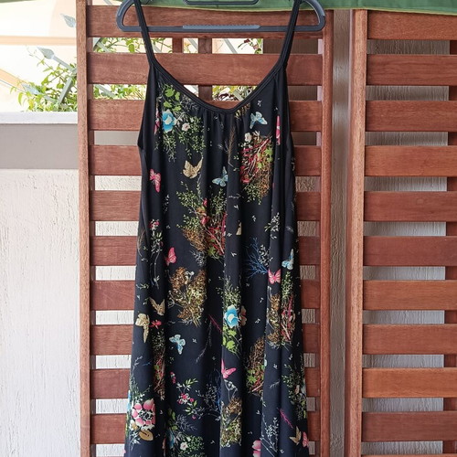 Miss Good dress with floral print black size XL/XXL like new