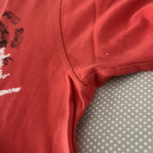 Element T-shirt used, size S, red