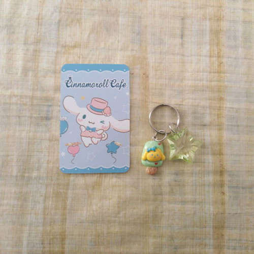 Μπρελόκ παιδικό Sanrio καινούργιο με lomo card
