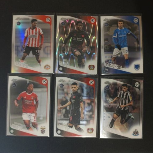 Topps Chrome Rookies 6 Card Set, UCC 2025/2026
