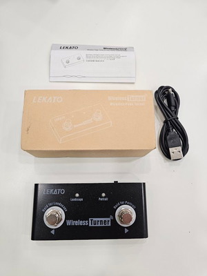 LEKATO Wireless Page Turner Pedal νέο, Bluetooth foot controller για μουσικούς