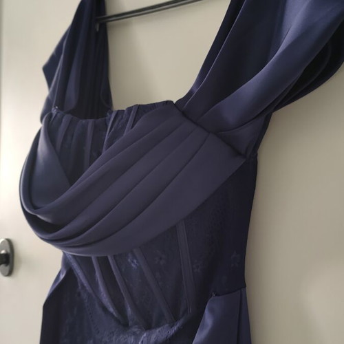 Blue evening dress XXL like new