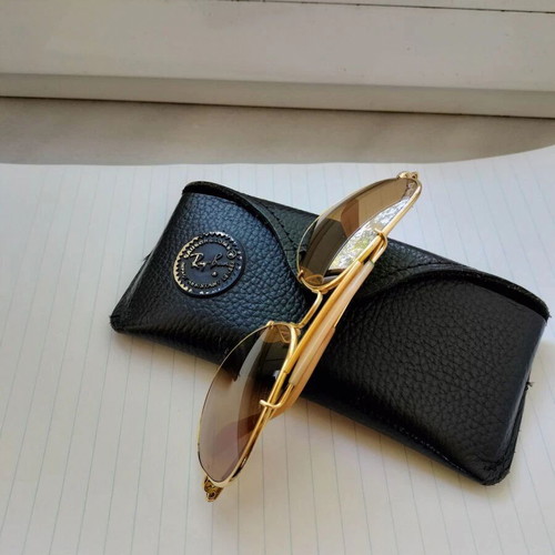 Ray-Ban 50 B&L The General 1937-1987 sunglasses used, gold