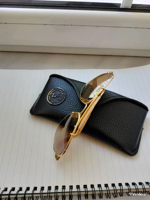 Ray-Ban 50 B&L The General 1937-1987 sunglasses used, gold