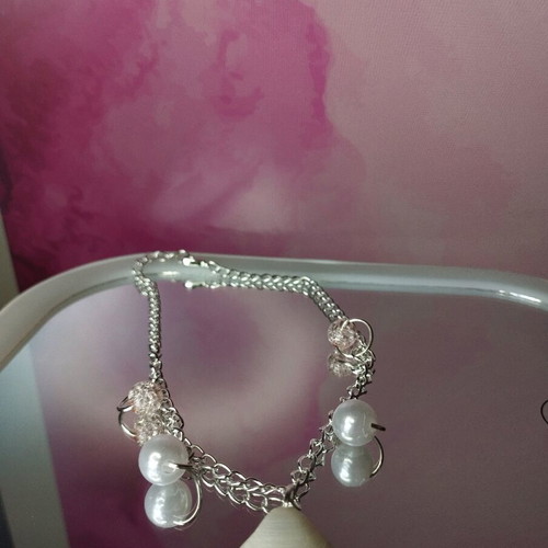 Anklets handmade with real shell, new
