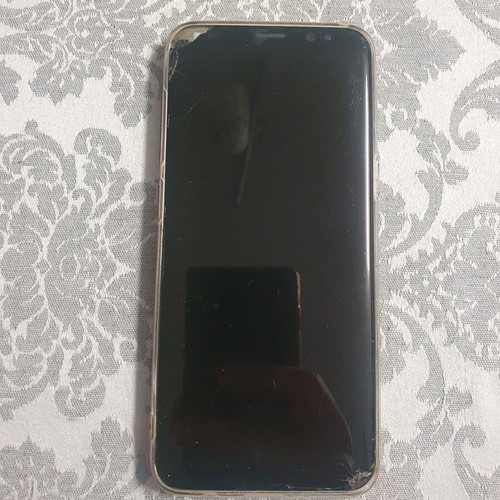 Samsung Galaxy S8 used phone for parts with broken screen