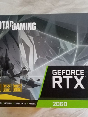 ZOTAC GAMING GeForce RTX 2060 6GB graphics card like new