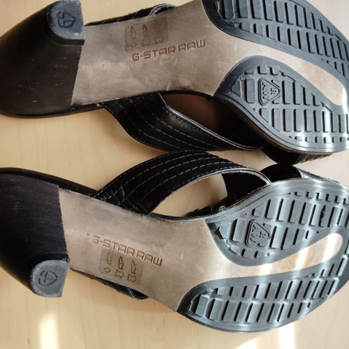 G-Star Raw women's slippers size 40, genuine leather, like new