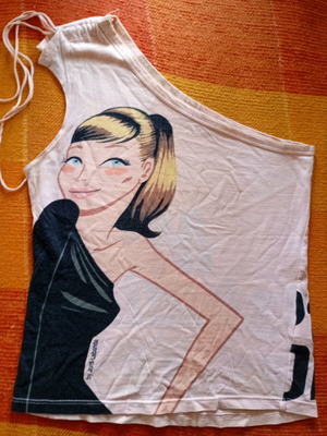 Zara sleeveless shirt small used