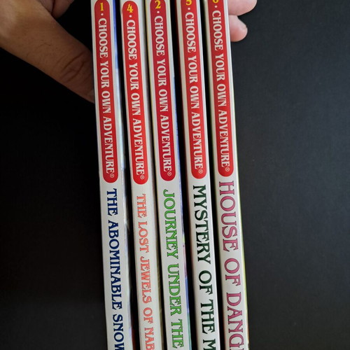 Choose Your Own Adventure Solo Gamebooks Pack of 5 New