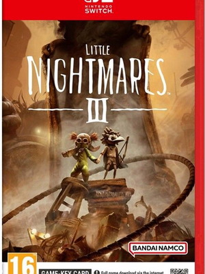 Little Nightmares III Nintendo Switch 2 game-key card καινούργιο PAL