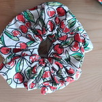 Scrunchy handmade large cherry new