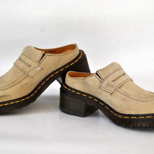 Dr Martens mules sabot boho leather size 37 like new