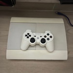 PlayStation 3 Super Slim άσπρο μεταχειρισμένο, σπάνιο