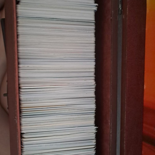 Phone cards used, 286 pieces from the 1990s
