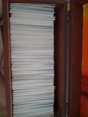 Phone cards used, 286 pieces from the 1990s