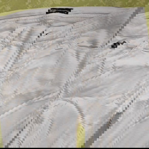 Bsb γυναικείο καλοκαιρινό παντελόνι M μεταχειρισμένο, άσπρο