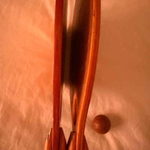 Rackets with wooden ball new, Custome Made