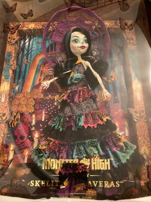 Monster High Howlidays Doll "Skelita Calaveras" HXH99 new