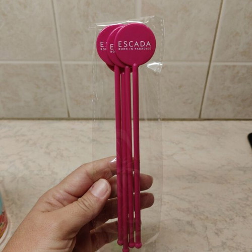 Escada collectible cocktail shaker glass, unused
