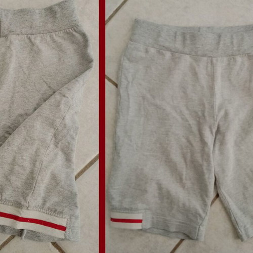 Boys' clothing set used, 2 t-shirts and 2 shorts for 6-8 years