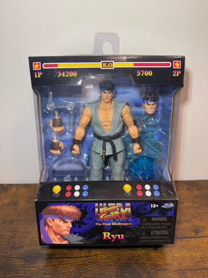 Jada 2023 Ryu Player 2 Paulmartstore Exclusive Street Fighter new
