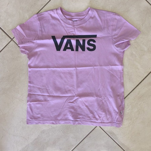 Vans T-shirt like new, pink with logo