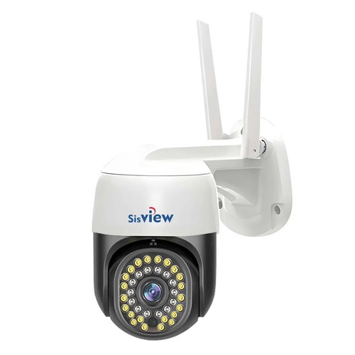 SisView SV-IP110-2 IP Camera 3MP PTZ new with two-way audio and SD slot