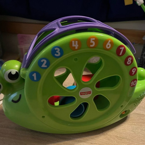 Musical Snail Fisher-Price used with songs and shapes