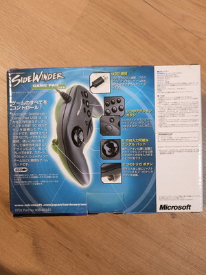 Microsoft SideWinder USB controller used with sealed CD