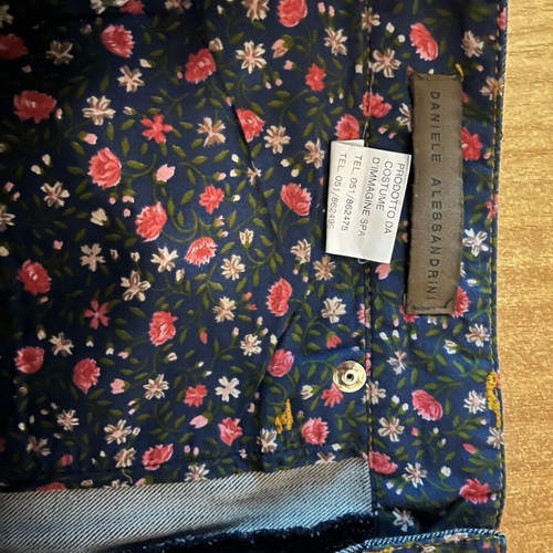 Daniele Alessandrini Men's Dark Blue Jeans Like New