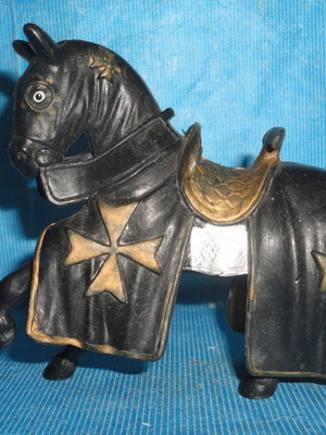 Schleich Black Knight Horse World of Knights Collection like new
