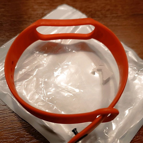 Mi Band 5-6-7 strap red - orange used