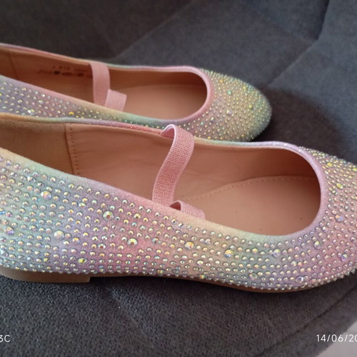 Ballerinas new, size 28, pink