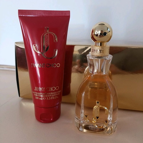 Jimmy Choo women's perfume and body lotion like new