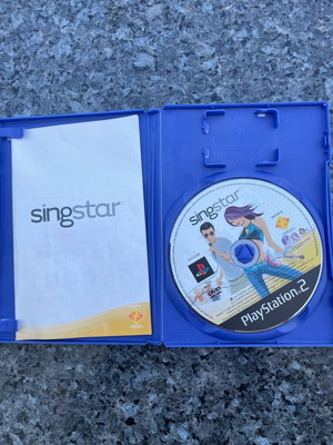 SingStar PS2 game like new